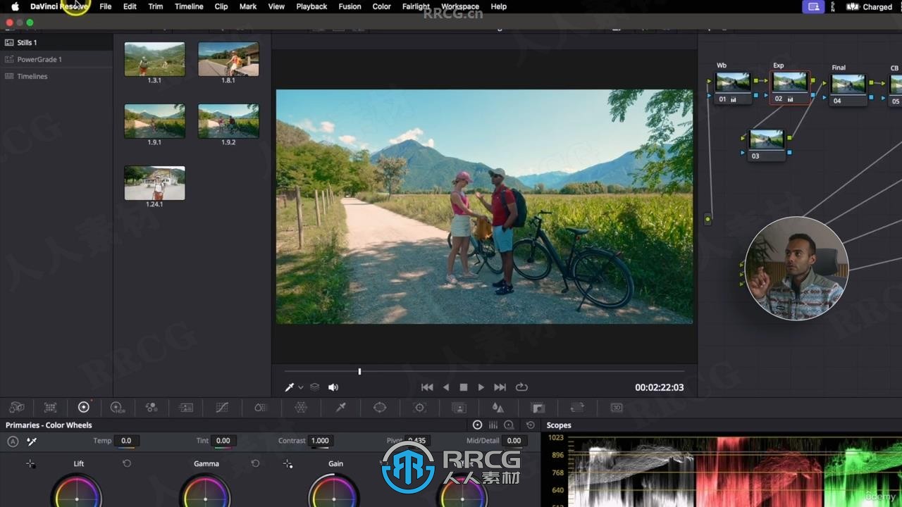 【中文字幕】DaVinci Resolve 19视频编辑与色彩分级全面训练视频教程