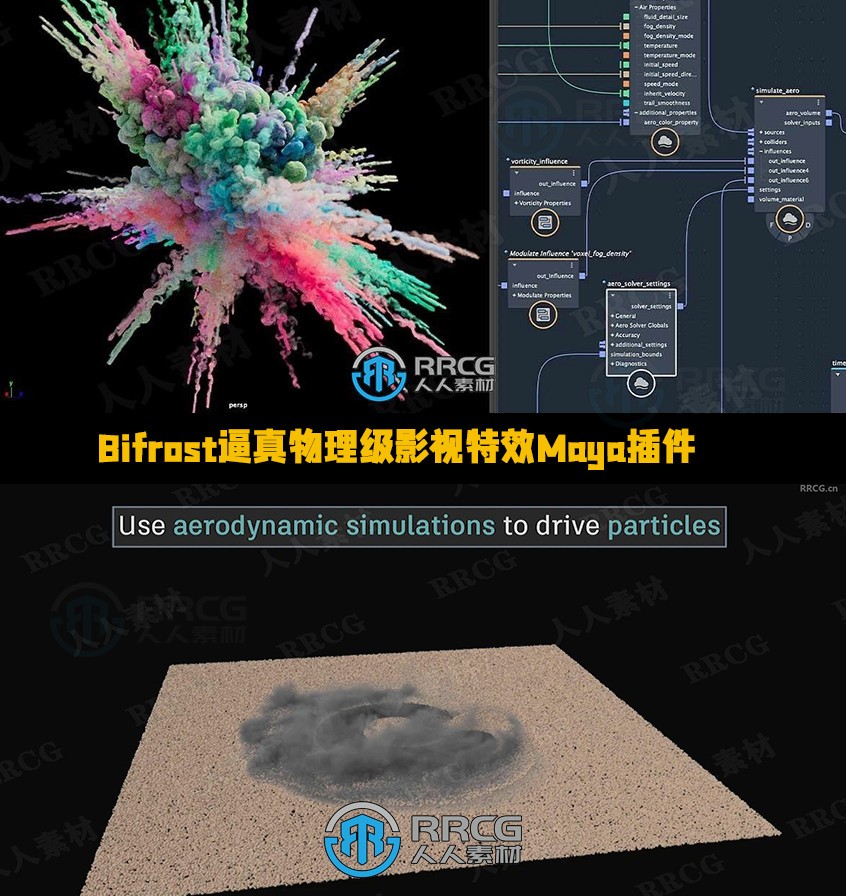 Bifrost逼真物理级影视特效Maya插件V2.12.1版