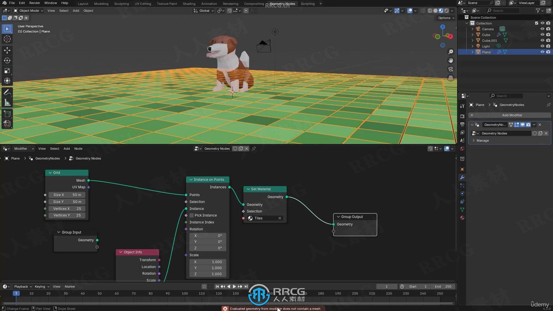 Blender 4.3低多边形3D建模基础核心技术视频教程