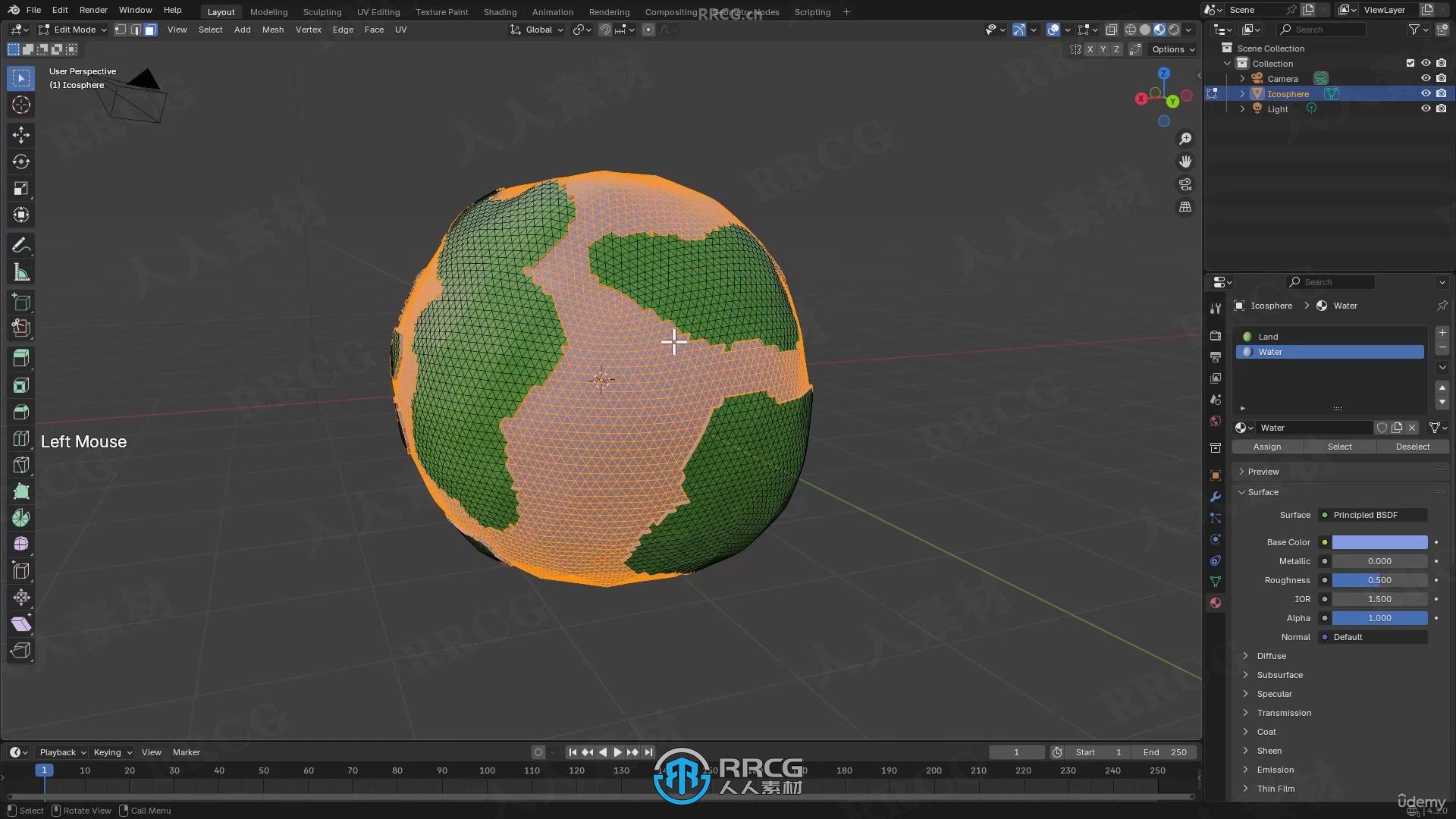 Blender 4.3低多边形3D建模基础核心技术视频教程