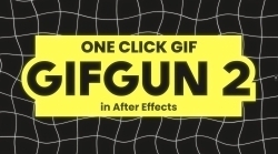 GifGun一键制作GIF动画AE脚本插件V2.0.9版