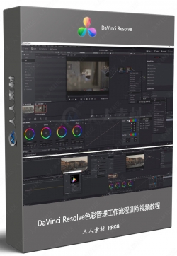 DaVinci Resolve色彩管理工作流程训练视频教程