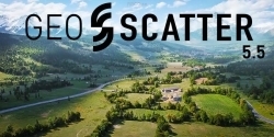 Geo-Scatter散射布局工具Blender插件V5.5.0版