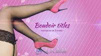 性感节奏展示动画AE模板 Videohive Boudoir Titles 10244475