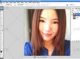 Photoshop消除照片中的黑眼圈免费视频教程