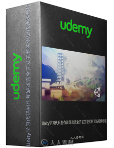 Unity学习代码制作和游戏完全开发完整实例训练视频教程 Udemy - Learn to Code by