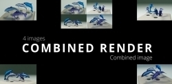 Combined Render多摄像机视角放置Blender插件V1.0版