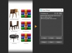 Smart Merge智能合并3dsmax脚本V1.99版