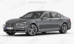 宝马7系轿车BMW 7 2016款真实汽车高质量3D模型