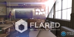 Flared Lens Flares镜头炫光Blender插件V1.9.54 XT版