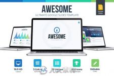 帅气风格谷歌PPT模板Awesome Google Slides Template