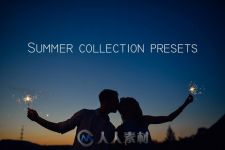 夏日照片调色合辑PS动作Summer-Collection-Presets-Lightroom