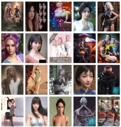 Daz3D各类角色3D模型合集2025年第二季