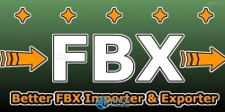 Fbx格式模型高效导入导出Blender插件V6.0.5版