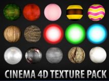 《C4D纹理贴图库合辑》Texture Library for Cinema 4D