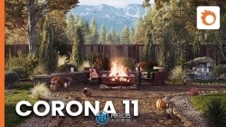 Corona Renderer 11超写实照片级渲染器3dsmax插件hotfix 1版 + Scatter 4.0