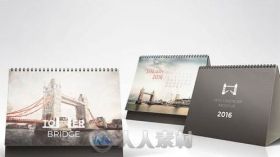 桌面台历展示PSD模板desk-calendar-mock-ups-vol-1