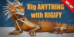 Rig Anything With Rigify角色骨骼动画Blender插件V2020.10版 附教程