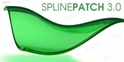 SplinePatch参数化曲面生成器C4D插件V3.04.0版