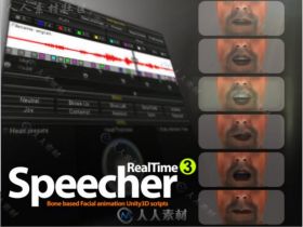 Speecher3.0.1自动创建和播放语音动画动作脚本Unity素材资源