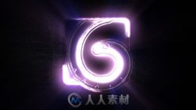 完美大气暗黑光效展示标志Logo演绎AE模板Videohive Dark Light Logo Reveal 20222894