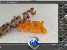 《C4D纹理贴图VRay版合辑》RenderKing VRay Texture Pack for Cinema 4D