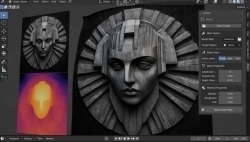 Zform将深度图图像转换3D模型Blender插件1.0.4版