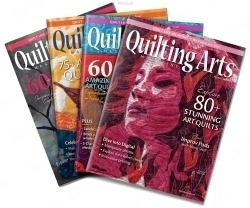 《Quilting Arts Magazine纺织拼布艺术》杂志2024年度全集