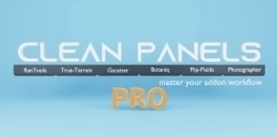 CleanPanels Pro高效插件管理流程Blender插件V5.1.0版