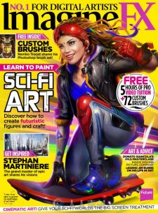 科幻数字艺术杂志2015年3月刊 ImagineFX March 2015