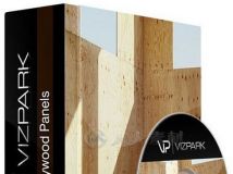 胶合板木板纹理贴图合辑 VIZPARK Plywood Planks