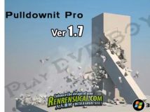 《Maya破碎插件Pulldownit1.7破解版》Pulldownit Pro Ver 1.7 for Maya 2009-2012 32Bit &