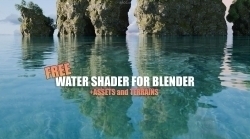 Water Shader水体材质Blender插件V1.2.2版