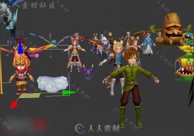 《魔王战记》全套角色3D模型