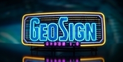 Geo Sign Signs Generator广告牌生成器Blender插件V1.1.0版