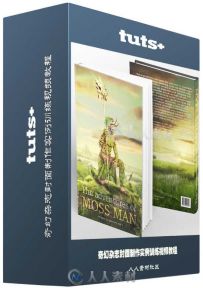 奇幻杂志封面制作实例训练视频教程 TutsPlus Creating a Fantasy Book Cover