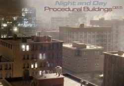 Procedural City Buildings程序化大楼建筑制作Blender插件V02.5版