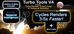 Turbo Tools渲染器稳定器合成器Blender插件V4.0.7版