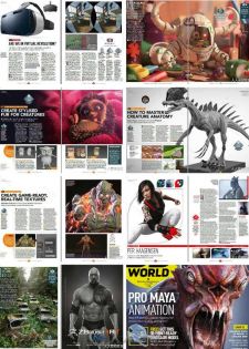 3D世界艺术杂志2016年6月刊 3D World June 2016