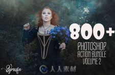 700种图像调色预设第二辑PS动作700 Photoshop Action Bundle 2