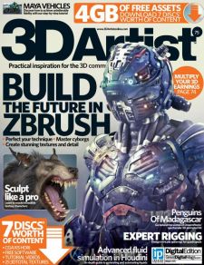 3D艺术家书籍杂志第75期 3D Artist Issue 75 2015