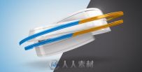 丝带飘动Logo演绎动画AE模板 Videohive Ribbons Logo Reveal 6594385 Project for ...