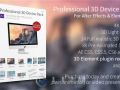 智能设备展示动画AE模板 Videohive Professional 3D Device Pack for Element 3D 7...