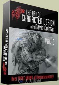 经典角色设计绘画技巧视频教程 The Art of Character Design Volume 2 with David ...