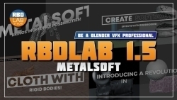 RBDLab断裂破碎Blender插件V1.5版