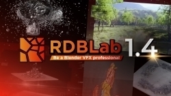 RBDLab断裂破碎Blender插件V1.4版