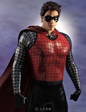 DAZ3D超級英雄合輯Genesis 3 Superhero Pack