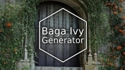 Baga Ivy Generator植物生成器Blender插件V2.0.1.7版