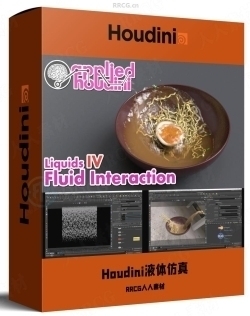 Houdini中Vellum Solver流体控制液体仿真技术视频教程