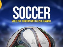 巴西世界杯足球视频素材 Videohive Soccer Ball Brazil 8in1 7858689 Motion Graphic